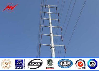 China 11M 300DaN Steel Utility Pole 3.5mm thickness Q345 material for 69kv 100meters Distribution Power supplier