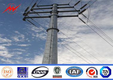 China 110kv Steel Utility Pole Electric Light Pole For Electrical Dsitribution Line supplier
