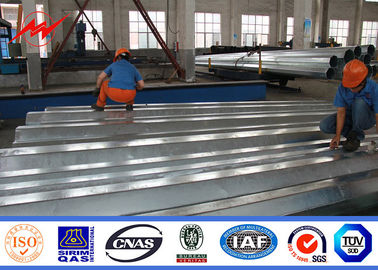 China Q235 Galvanized Steel Pole 6m 10m 12m 15m Garden Light Pole Waterproof supplier