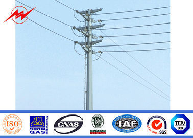China Anti - Corrosion Gr50 Electrical Power Pole With 620 Mpa Ultimate Tensile Strength supplier