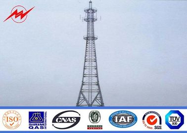 China 30m / 60m Conical 138kv Power Transmission Tower Power Transmission Pole supplier