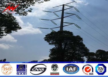 China Medium Voltage Utility Power Poles For 69KV Distribution Line supplier