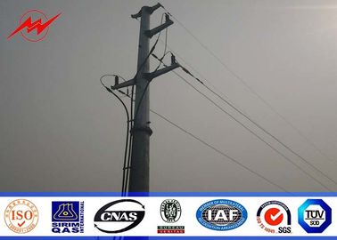 China 132KV Metal Transmission Line Electrical Power Poles 50 years warrenty supplier