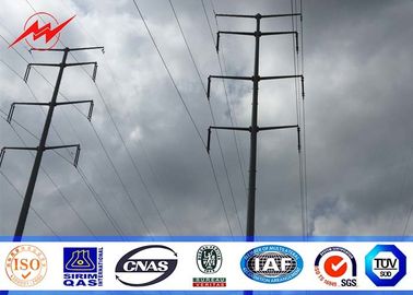 China 45FT NEA Standard Steel Power Utility Pole 69kv Transmission Line Metal Power Poles supplier