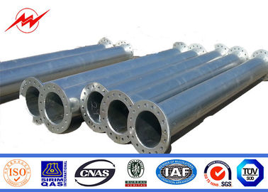China Distribution Steel Tubular Pole , Galvanized Steel Transmission Pole Tower supplier