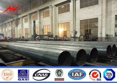 China Tubular Power Structure Electric Transmission Poles 500-2000Kg Working Load supplier