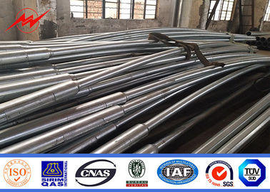 China 8.43m Light Road Pole Hot Dip Galvanized Steel Poles For Highway Using supplier