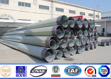 China 12m 13m 17m 19m Steel Power Pole Burial Type For Electric supplier