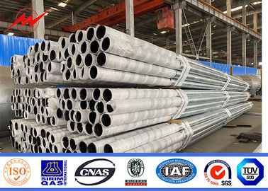 China Commercial Galvanized Steel Pole 12m 500DAN 1000DAN 1600DAN ASTM A123 supplier