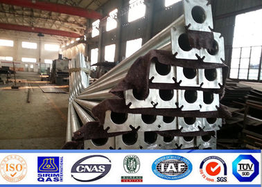 China Q235/Q345 Steel Power Pole 3m-15m Tapered Round 2.5-20mm Welding Galvanizing supplier