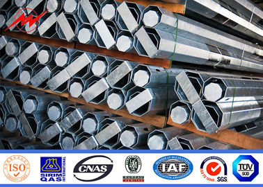 China NEA 25FT Steel Poles 30FT 35FT 40FT 45FT For Philippines Construction Project supplier