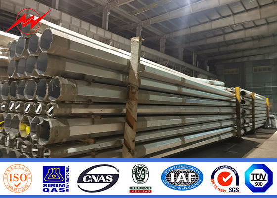 China 10m 400dan 650dan 800dan 355n/Mm2 Steel Tubular Pole supplier