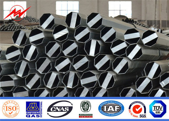 China 10kv Steel Power Pole High Tolerance Capacity supplier
