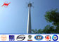 Customized 100 FT Galvanized Mono Pole Tower for Communication Distribution supplier