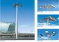 12 side poles painting High Mast Pole including lighting fixture supplier