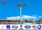 Large outdoor areas 25M High Mast Pole with different head frame type supplier