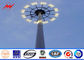 40 meters powder coating galvanized High Mast Pole with 300kg rasing system for airport area lighting supplier