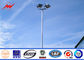 Outdoor Hot Dip Galvanization High Mast Park Light Pole / High Mast lighting Tower supplier