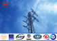 500kv Power Electric Transmission Mono Pole Tower Steel Monopole Antenna Tower supplier