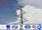 Round Tapered Electrical Power Pole 132kv Power Transmission Tower supplier