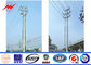 NEA NGCP 69KV 45FT HDG Electrical Power Pole Steel Light Pole With Cross Arm supplier