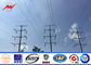 1250 Dan 15M Height Conical Electric Power Pole 5mm Thickness ASTM A123 Galvanization Standard supplier