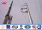 Single Arm CCTV Electrical Power Pole Steel Light Poles Custom supplier