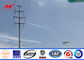National Power Corporation Electrical Power Transmission Pole 53.3m Earthquake Proof supplier
