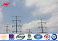 14M 12 Sides Galvanized Steel Pole 500 KV High Voltage Transmission Line supplier
