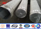 Powder Painting 12M Galvanised Steel Poles 1.8 Safety Factor Steel Transmission Poles supplier