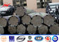 15M Round Powder Painting Galvanised Steel Poles ASTM A123 Steel Transmission Poles supplier