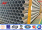 High Voltage 115 Kv Galvanized Steel Pole Octagonal Shape With Stepped Bolt supplier