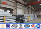 18m Power Transmission Line Steel Utility Pole Metal Utility Poles With Angle Steel supplier