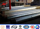 5 mm Thickness Galvanized Steel Power Line Pole With 50 Years Life Time supplier