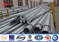 Power Distribution Line Steel Transmission Poles +/- 2% Tolerance ISO Approval supplier