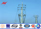 133kv 30ft 35ft 40ft Metal Utility Poles Galvanized With  Certification supplier