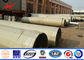 BV Certification 24m 24KN Gr65 Steel Power Pole With 3mm Wall Thickness supplier