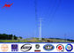 10 kv - 550 kv Electricity Steel Utility Pole For Power Transmission Line supplier