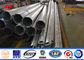 Polygonal Round Outdoor Galvanized Steel Pole 66kV With AWS D 1.1 Welding Standard supplier