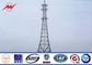 30m / 60m Conical 138kv Power Transmission Tower Power Transmission Pole supplier