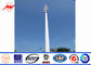 Communication Distribution Mono Pole Tower Customized Tapered 90 FT - 100 FT supplier