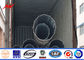 Electrical Galvanized Steel Power Pole 11.8m 8KN 10KN 12.5KN 25KN Q345 supplier
