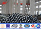 10-50m Steel Power Pole Electric Masts Galvanized Transmission Line supplier