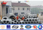 Medium Voltage Transmission Line Steel Power Pole with Yield strength 450 Mpa supplier