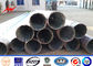 Galvanized 12M Electric Steel Utility Power Poles For Transmission Line supplier