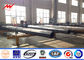 12m 850Dan Steel Electrical Power Pole For Distribution Line Project supplier