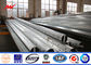 12m 5KN Utility tensile / straight Electrical Power Poles For Power Distribution Line supplier