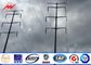 45FT NEA Standard Steel Power Utility Pole 69kv Transmission Line Metal Power Poles supplier