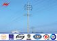 12m 500DAN ASTM A123 Galvanized Steel Pole , Commercial Light Poles supplier