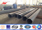 9m 200Dan Galvanized Conicial Power Transmission Poles For Electrical Line Project supplier